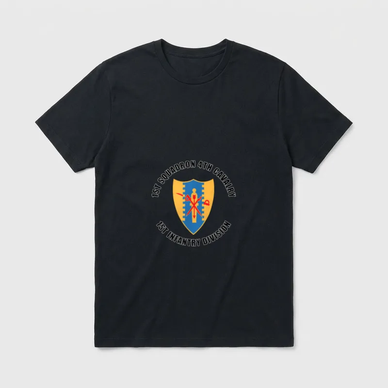 1st Squadron 4th Cavalry Veteran T-Shirt – Classic T-Shirt in Black