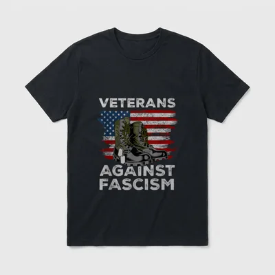Military Veteran Patriot T-Shirt – Classic T-Shirt in Black