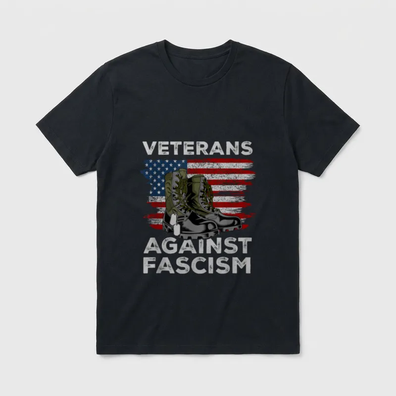 Military Veteran Patriot T-Shirt – Classic T-Shirt in Black