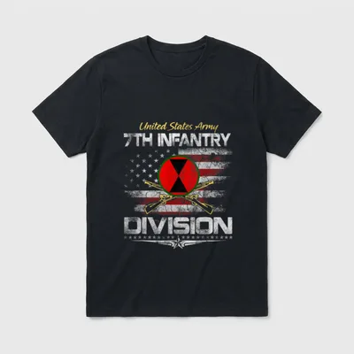 Veterans Day Military Flag T-Shirt – Classic T-Shirt in Black