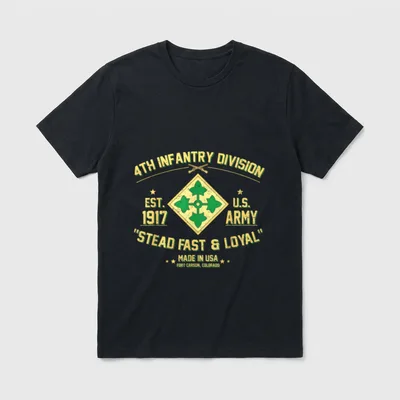 Army Veteran Steadfast Loyal T-Shirt – Classic T-Shirt in Black
