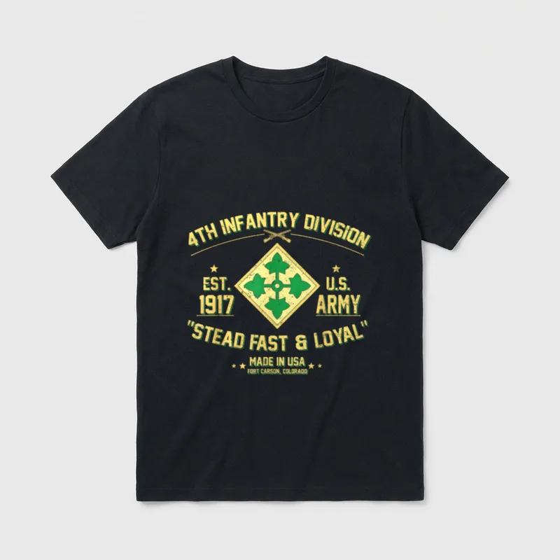 Army Veteran Steadfast Loyal T-Shirt – Classic T-Shirt in Black