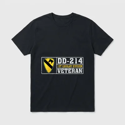 Army Cavalry Soldier T-Shirt – Classic T-Shirt in Black