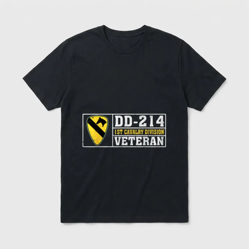 Army Cavalry Soldier T-Shirt – Classic T-Shirt in Black