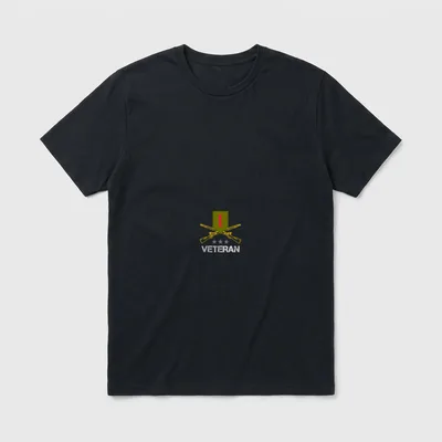 st Infantry Division Veteran T-Shirt – Classic T-Shirt in Black