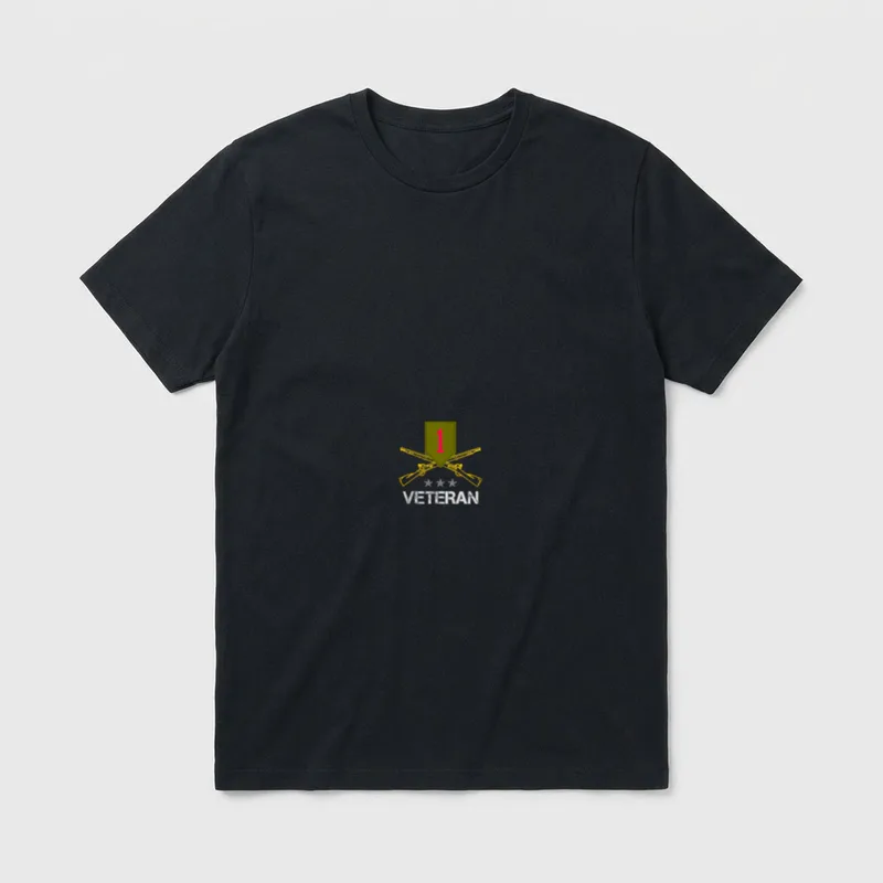 st Infantry Division Veteran T-Shirt – Classic T-Shirt in Black