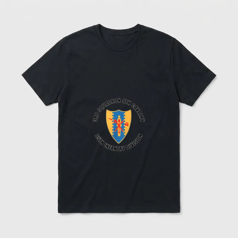 3rd Squadron 4th Cavalry Veteran T-Shirt – Classic T-Shirt in Black