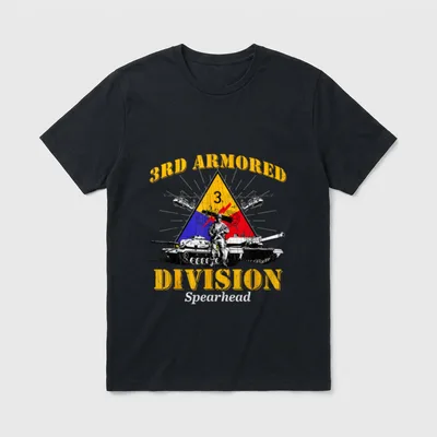 Spearhead Armored Division T-Shirt – Classic T-Shirt in Black