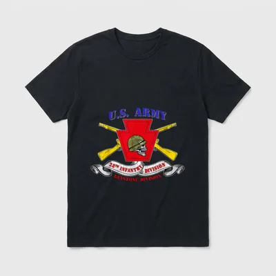 28th Infantry Division Veteran T-Shirt – Classic T-Shirt in Black
