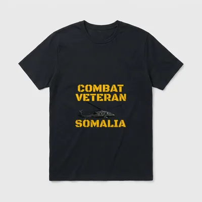 Mogadishu Somalia Veteran T-Shirt – Classic T-Shirt in Black