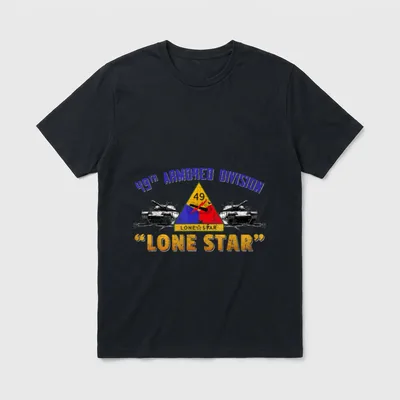 Texas Armored Division Veteran T-Shirt – Classic T-Shirt in Black