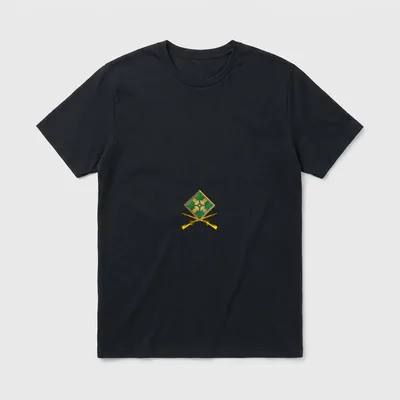 Vintage th Infantry Division T-Shirt – Classic T-Shirt in Black