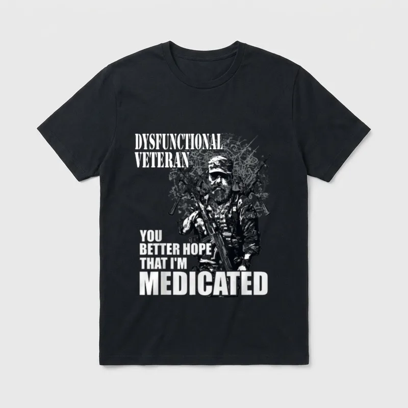 Veterans Mental Health T-Shirt – Classic T-Shirt in Black