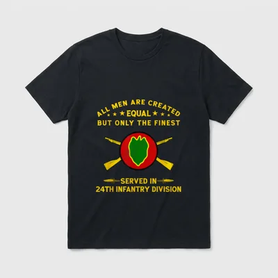 Infantry Division Veteran Gift T-Shirt – Classic T-Shirt in Black