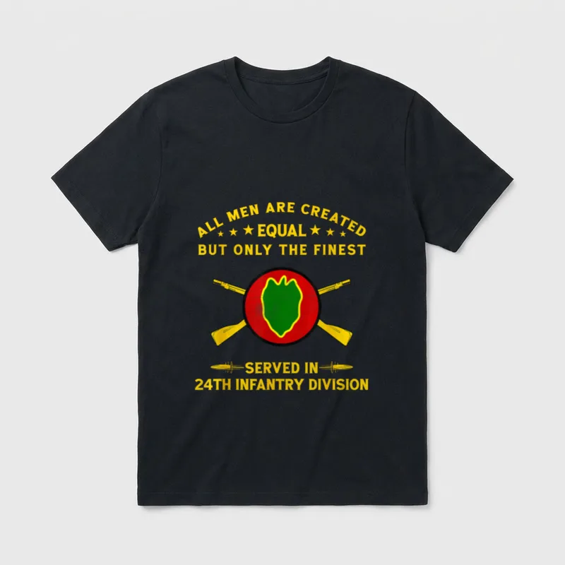 Infantry Division Veteran Gift T-Shirt – Classic T-Shirt in Black