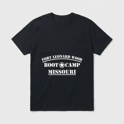 Fort Leonard Wood Infantry Training T-Shirt – Classic T-Shirt in Black