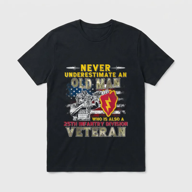 th Infantry Division Veteran T-Shirt – Classic T-Shirt in Black