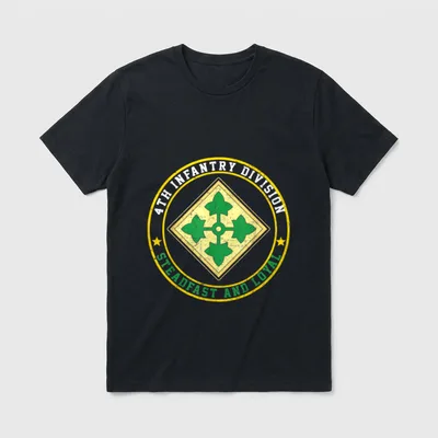 US Army Infantry Division Veteran T-Shirt – Classic T-Shirt in Black