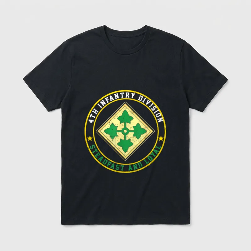 US Army Infantry Division Veteran T-Shirt – Classic T-Shirt in Black
