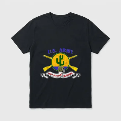 103rd Infantry Division ID Veteran Vintage T-Shirt – Classic T-Shirt in Black