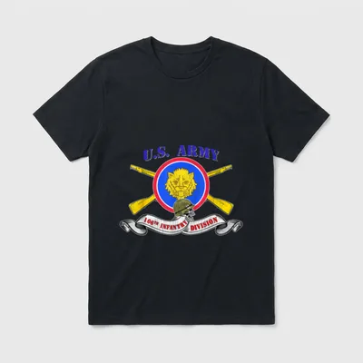 106th Infantry Division ID Veteran Vintage T-Shirt – Classic T-Shirt in Black