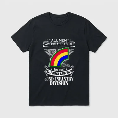 42nd Infantry Division US Army T-Shirt – Classic T-Shirt in Black