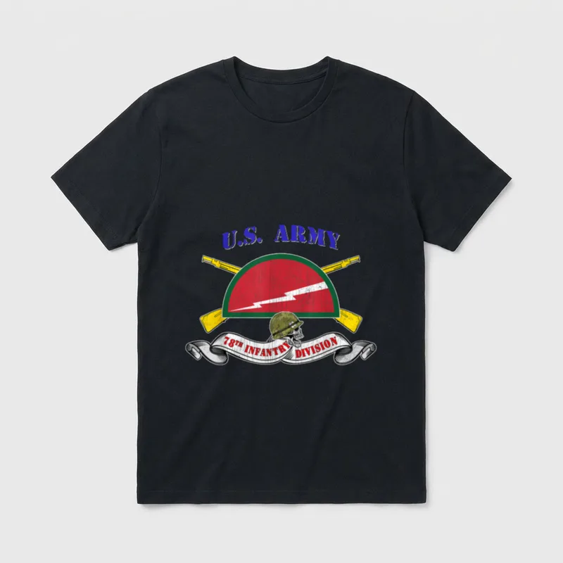 78th Infantry Division ID Veteran Vintage T-Shirt – Classic T-Shirt in Black