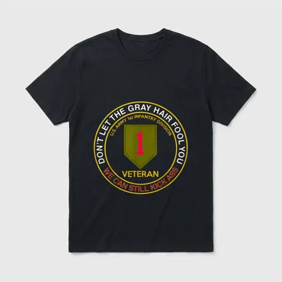 Black Cotton Classic Veteran T-Shirt – Classic T-Shirt in Black