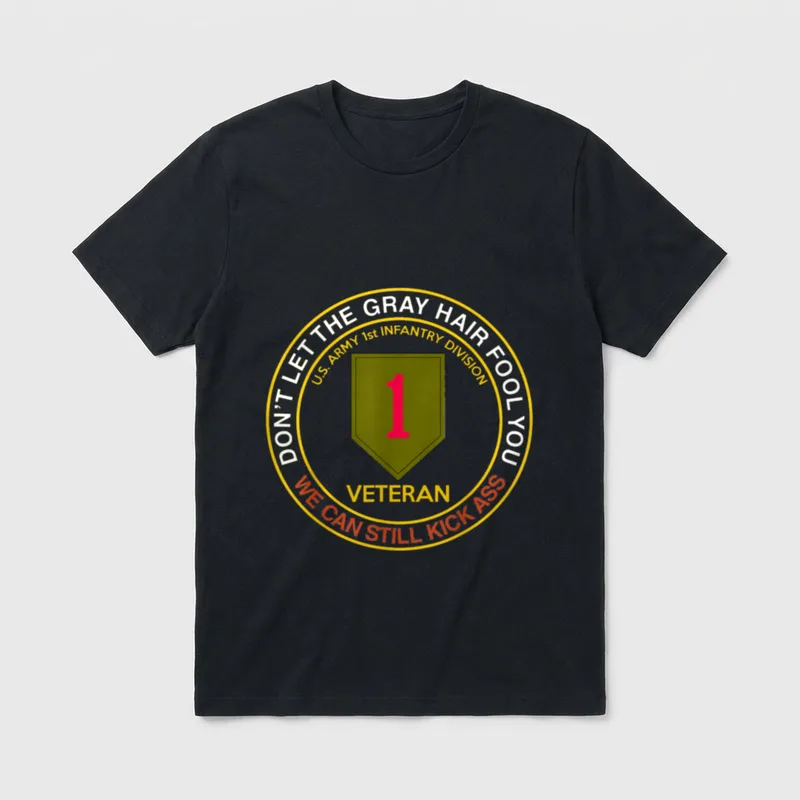 Black Cotton Classic Veteran T-Shirt – Classic T-Shirt in Black
