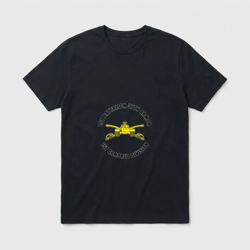 Battalion 37th Armor Armored Division Veteran T-Shirt – Classic T-Shirt in Black