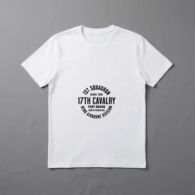 17th Cavalry Fort Bragg Military Veteran T-Shirt – Classic T-Shirt in Black