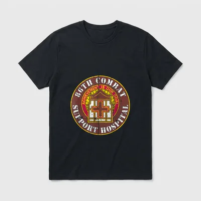 86th Combat Support Hospital Veterans Vintage T-Shirt – Classic T-Shirt in Black
