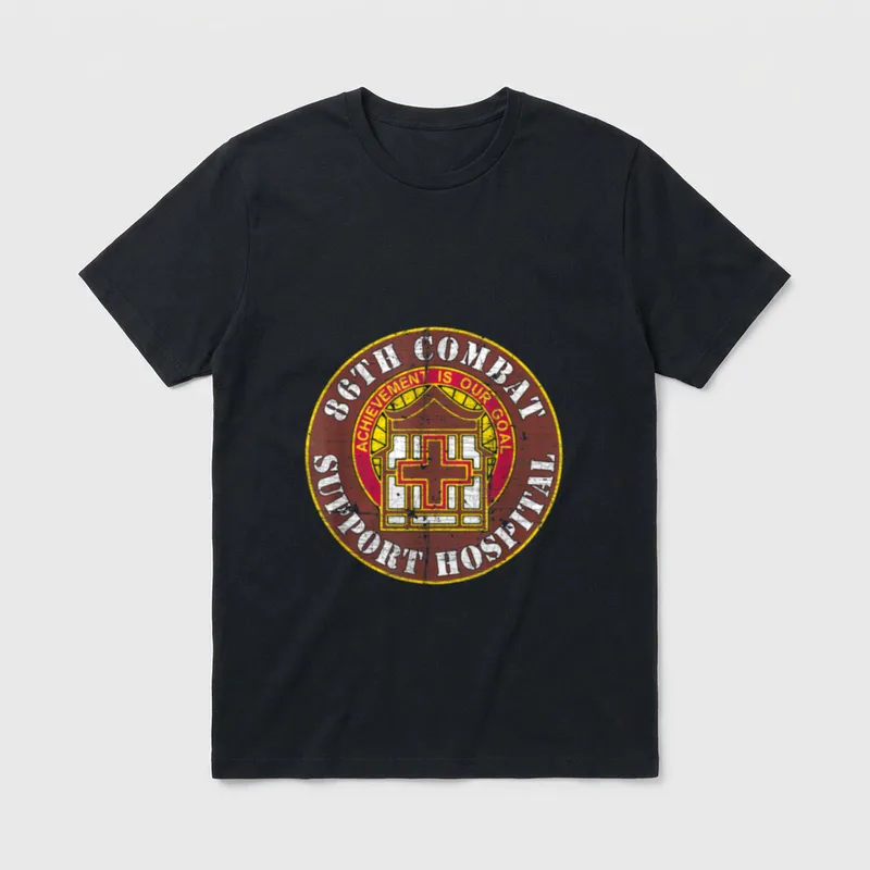 86th Combat Support Hospital Veterans Vintage T-Shirt – Classic T-Shirt in Black