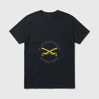 Battalion 8th Cavalry Cavalry Division 1st T-Shirt – Classic T-Shirt in Black