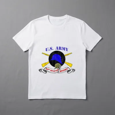 93rd Infantry Division ID Veteran Vintage T-Shirt – Classic T-Shirt in Black