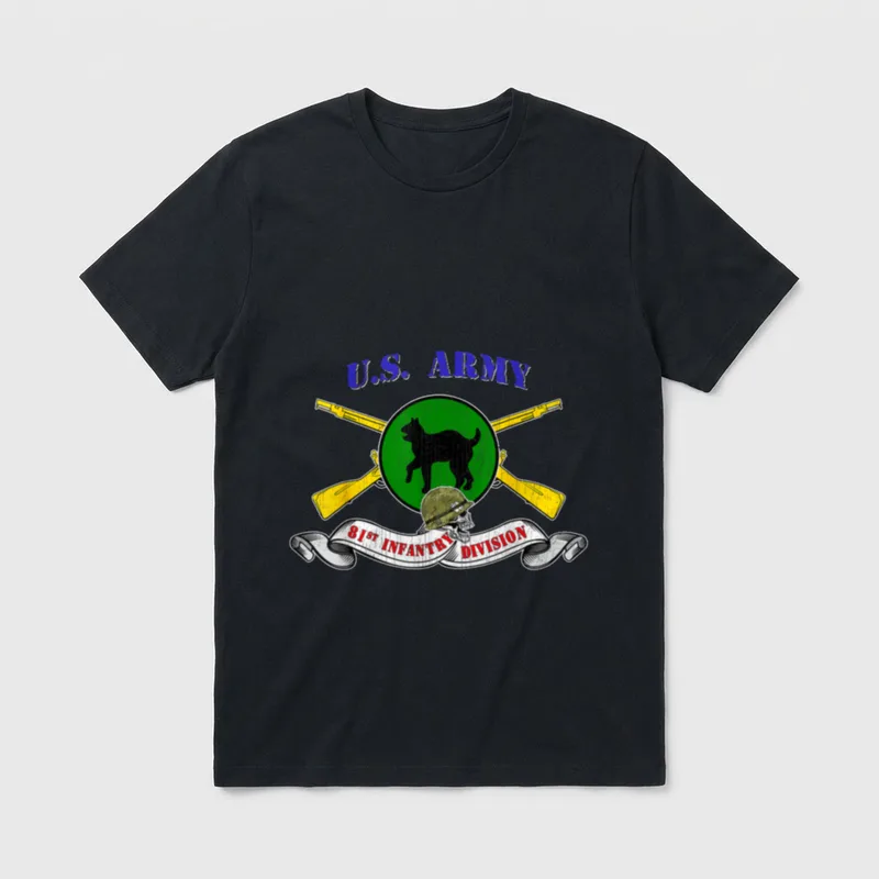 81st Infantry Division ID Veteran Vintage T-Shirt – Classic T-Shirt in Black