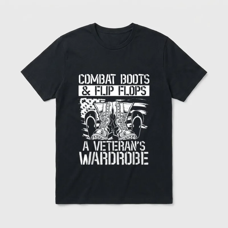 A Veteran's Wardrobe Veteran T-Shirt – Classic T-Shirt in Black
