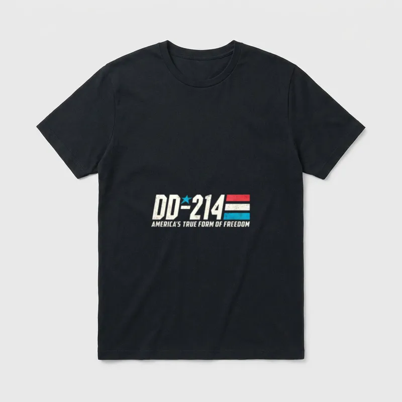 Armed Forces Veteran T-Shirt – Classic T-Shirt in Black