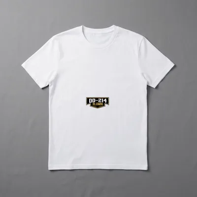 Armed Forces Veteran Discharge T-Shirt – Classic T-Shirt in Black