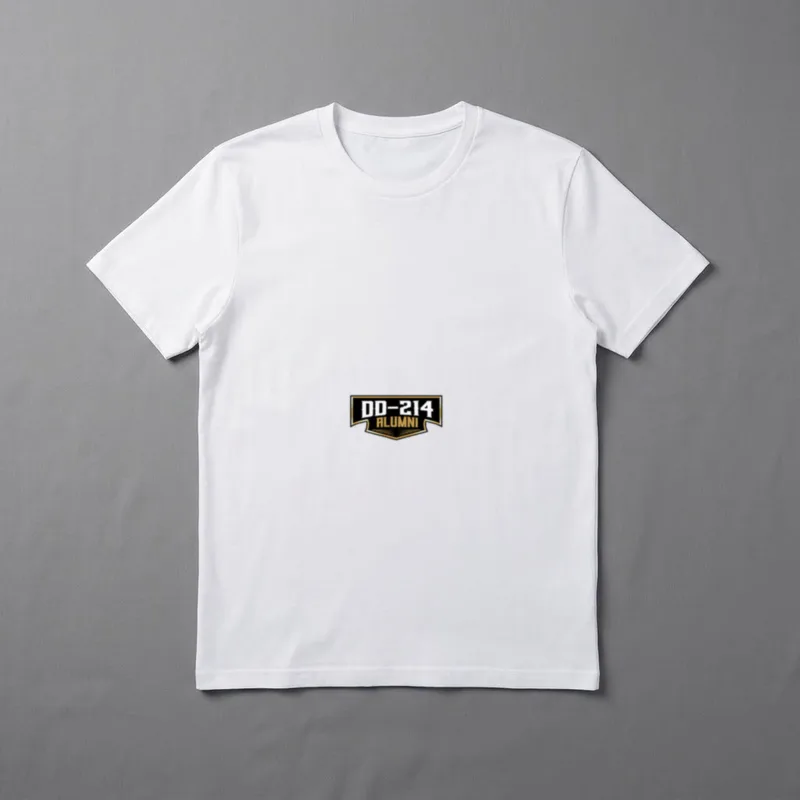 Armed Forces Veteran Discharge T-Shirt – Classic T-Shirt in Black