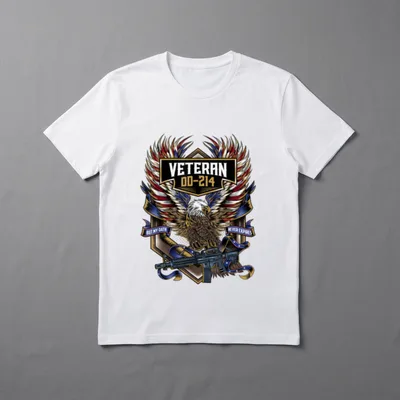 Armed Forces Veteran Never Expires T-Shirt – Classic T-Shirt in Black