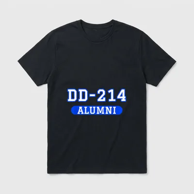 Patriotic DD Alumni T-Shirt – Classic T-Shirt in Black