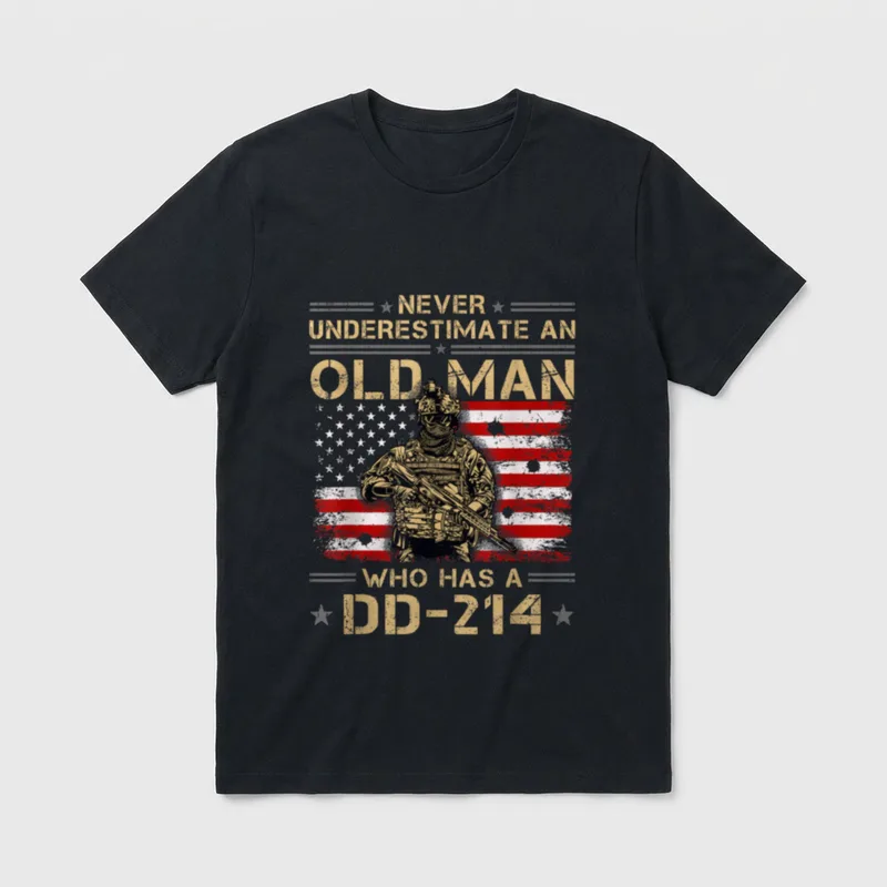 Military Discharge Veterans T-Shirt – Classic T-Shirt in Black