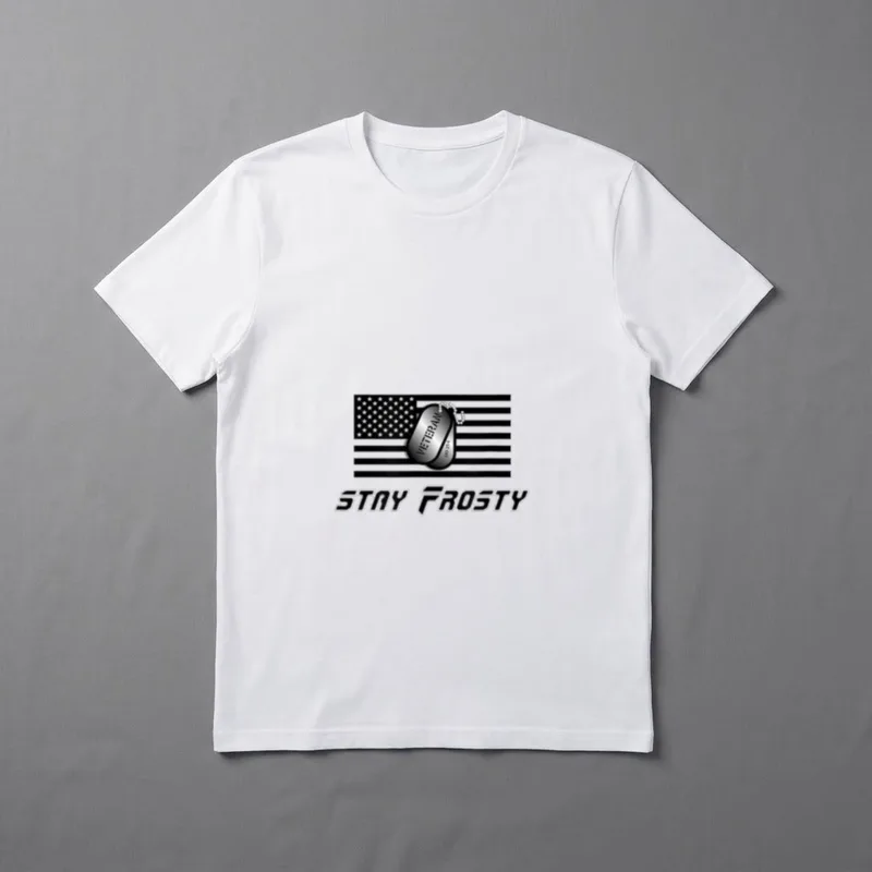Stay Frosty Veteran T-Shirt – Classic T-Shirt in Black