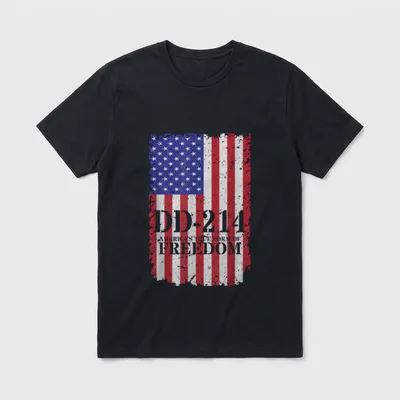 Honorable Discharge Military T-Shirt – Classic T-Shirt in Black