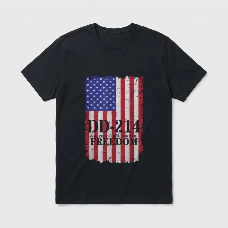 Honorable Discharge Military T-Shirt – Classic T-Shirt in Black
