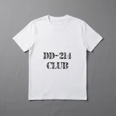 Veterans DD-214 Club Military T-Shirt – Classic T-Shirt in Black