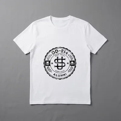 There Done That Military Veteran DD-214 T-Shirt – Classic T-Shirt in Black