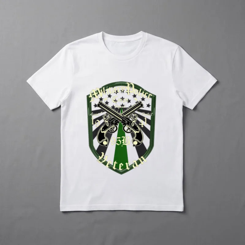 Military Police Veteran T-Shirt – Classic T-Shirt in Black