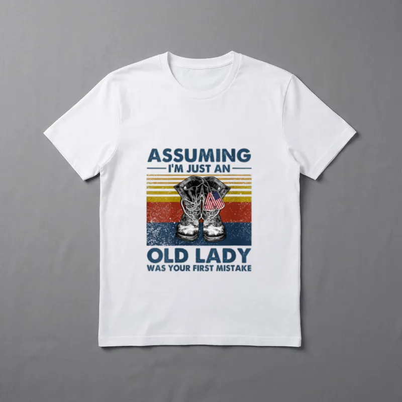 Lady Was Your First Mistake Assuming T-Shirt – Classic T-Shirt in Black